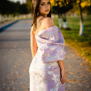 Fem Brocate Elegant Purple - Image 7